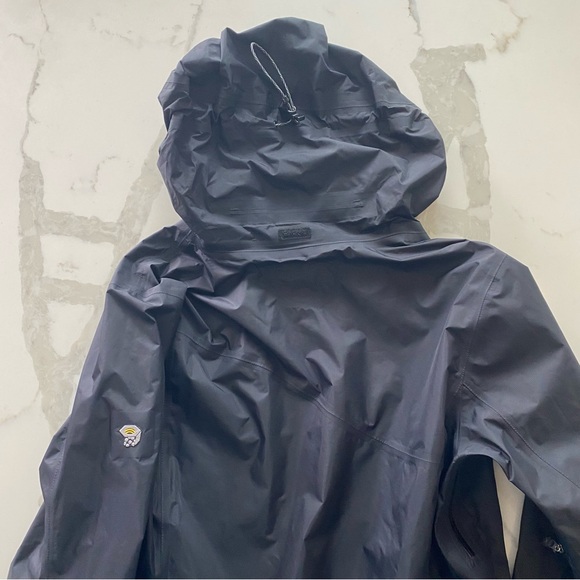 Mountain Hardwear Women's Paclite Goretex Rain Shell Jacket Sz M NWOT Hood - Picture 10 of 13